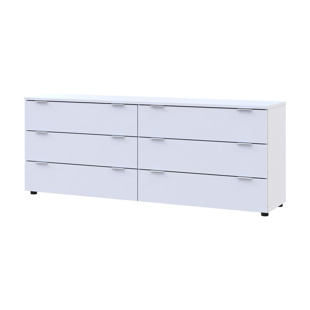 Комод Doros Рон 9 6 ящиков 160х38х62 см Белый (DRS-011777 41516175)