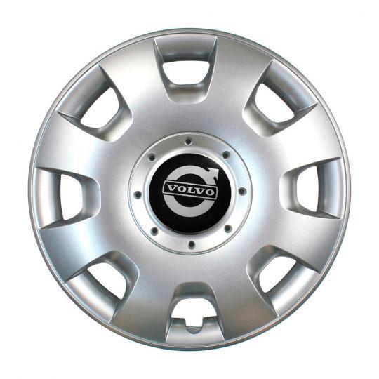 Колпаки автомобильные SKS 209 R14 с логотипом Volvo 4 шт. Серебристый
