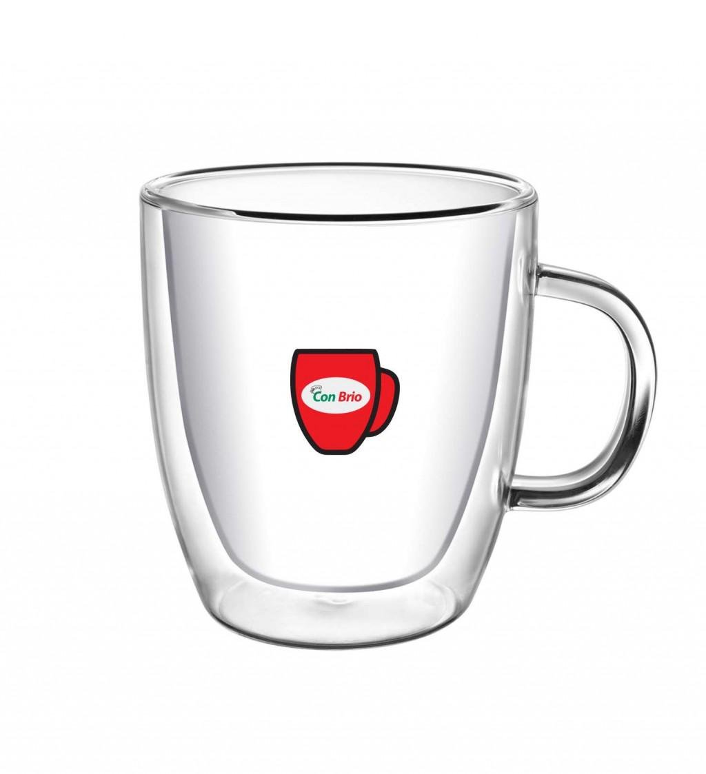 Набір чашок з подвійними стінками Con Brio CB-8423-2 230 мл 2 шт. (17058) - фото 1 Набір чашок з подвійними стінками Con Brio CB-8423-2 230 мл 2 шт. (17058) - фото 1