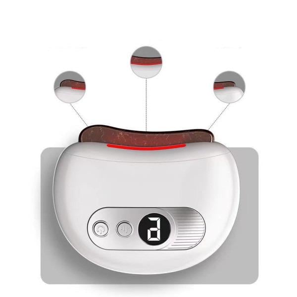 Массажер гуаша с функцией нагрева/вибрации и микротоков Бело-зеленый (R100163) - фото 5 Массажер гуаша с функцией нагрева/вибрации и микротоков Бело-зеленый (R100163) - фото 5