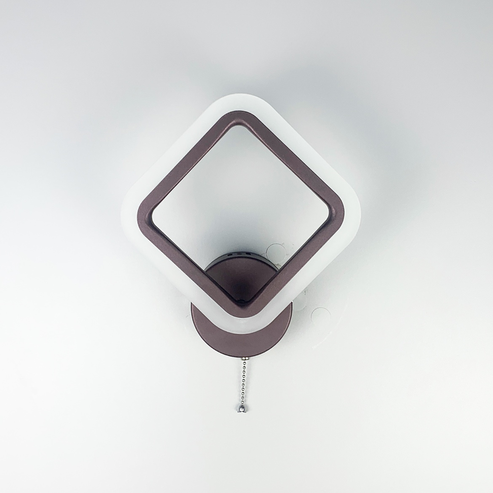 Светильник геометрический LED в корпусе Coffee (2400/1S CF)