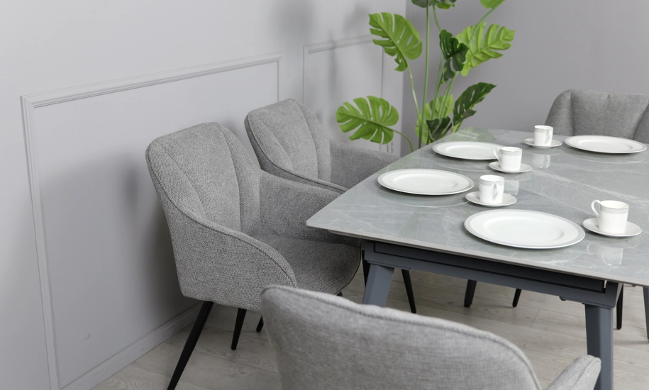 Стол раскладной Prestol Люкс 1400/2000х900х760 мм Серый (2147484337) - фото 8