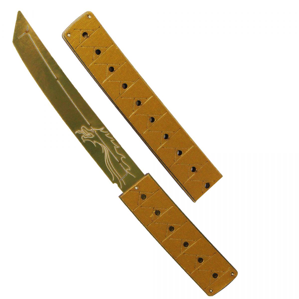 Нож сувенирный Tanto Якудза Gold (175954)