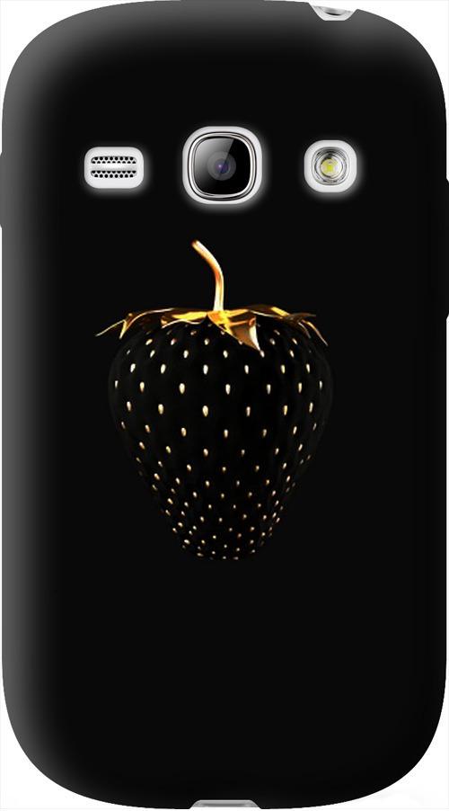 Чехол на Samsung Galaxy Fame S6810 Черная клубника (3585u-254-42517)
