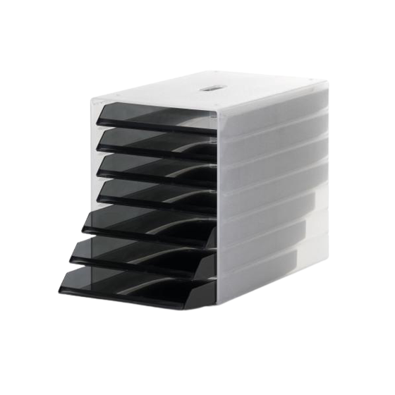 Бокс для документів DURABLE 7 лотків Чорний (1495719641)