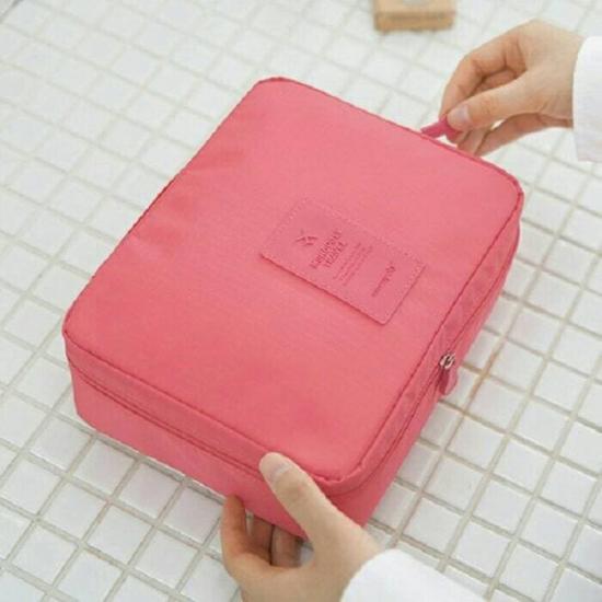 Органайзер-косметичка дорожный подвесной Bei Lian travel 24x20x9 см Coral (123518) - фото 4 Органайзер-косметичка дорожный подвесной Bei Lian travel 24x20x9 см Coral (123518) - фото 4