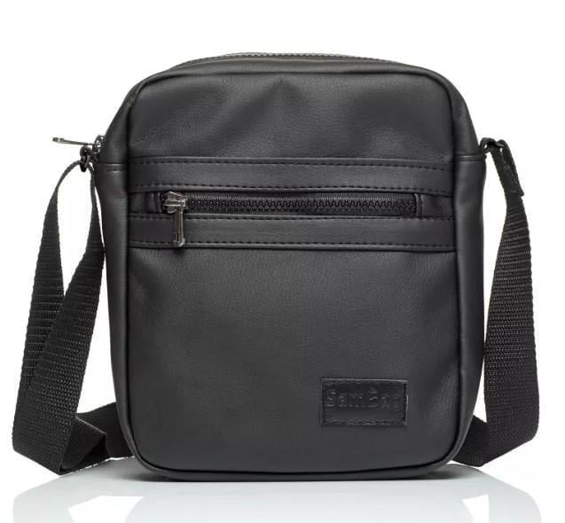 Чоловіча сумка месенджер Sambag Makros Чорний (70278001m)