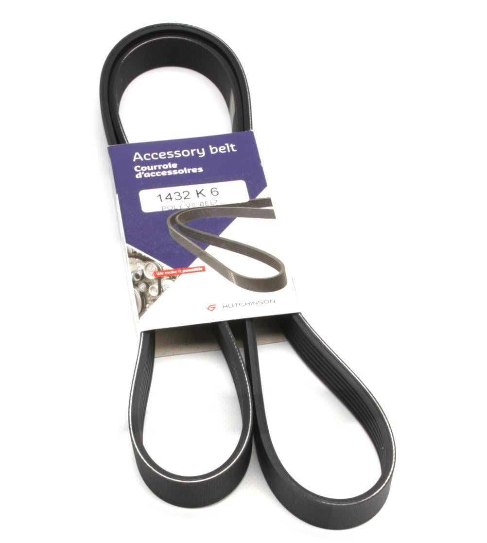 Ремінь генератора HUTCHINSON Ford Transit 2.5D/TD 94-00 6PK1432 (1432_K_6)