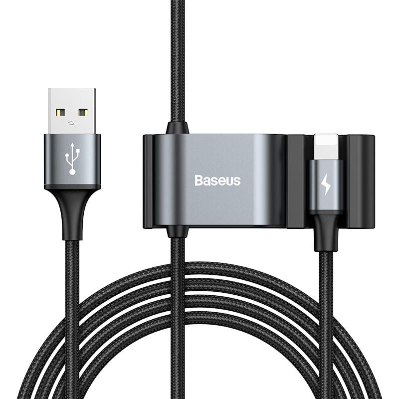 Кабель BASEUS Special Data Cable Lightning USB-A to Lightning 1,2 м 12 Вт 2.4А Black (CALHZ-01)