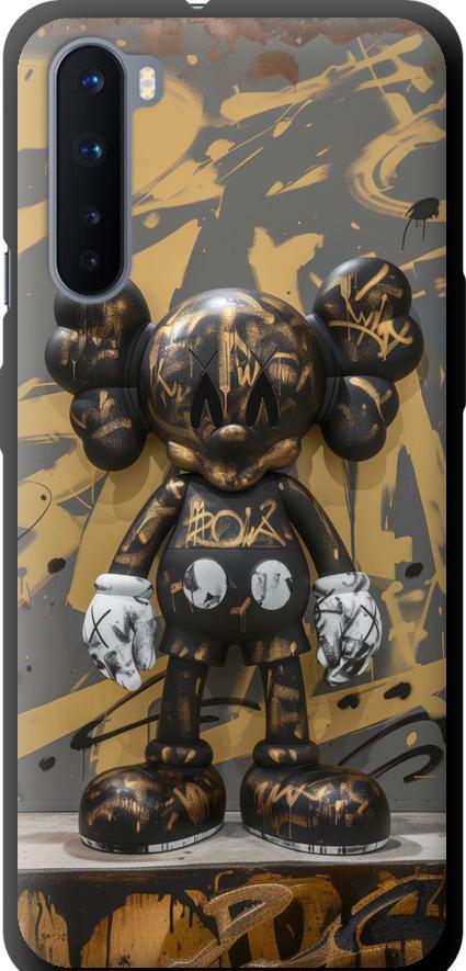 Чехол на OnePlus Nord Bronze kaws (6097b-2046-42517)
