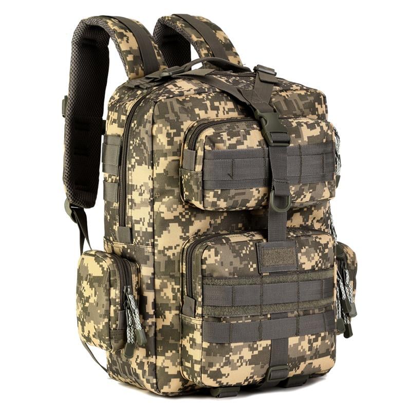 Рюкзак военный штурмовой Protector plus S431 30л с системой Molle Pixel камуфляж