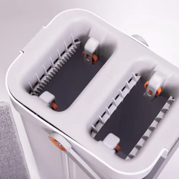 Комплект для уборки швабра и ведро на 2 отсека Household Cleaning Products с ручкой 131 см Белый (147-107-HP-35015-19 ) - фото 7 Комплект для уборки швабра и ведро на 2 отсека Household Cleaning Products с ручкой 131 см Белый (147-107-HP-35015-19 ) - фото 7