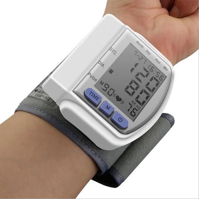 Тонометр Automatic Blood Pressure Monitor на запястье 7,2х27,5 см (IS33) - фото 2