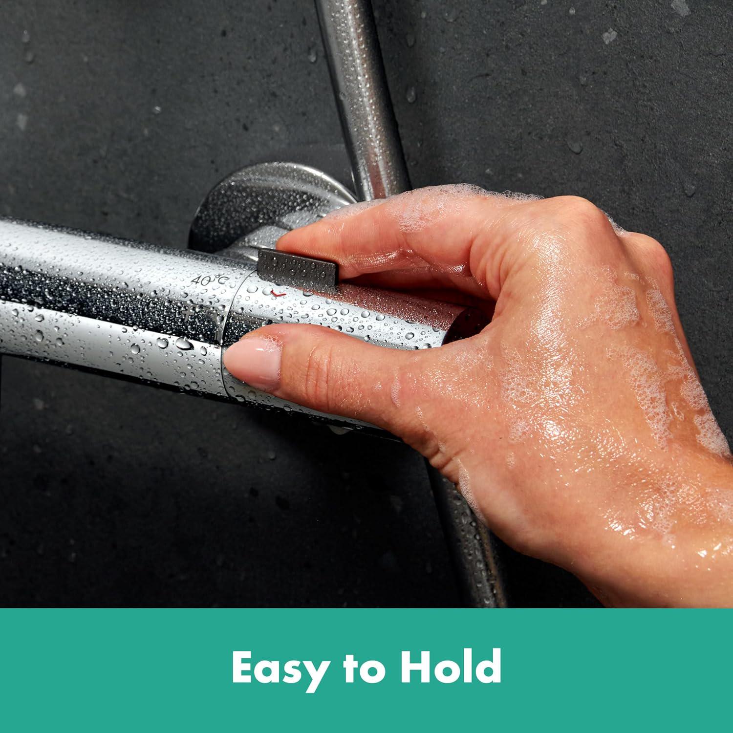 Смеситель для ванны Hansgrohe Ecostat Fine 13325000 с термостатом Хром (232460) - фото 6 Смеситель для ванны Hansgrohe Ecostat Fine 13325000 с термостатом Хром (232460) - фото 6