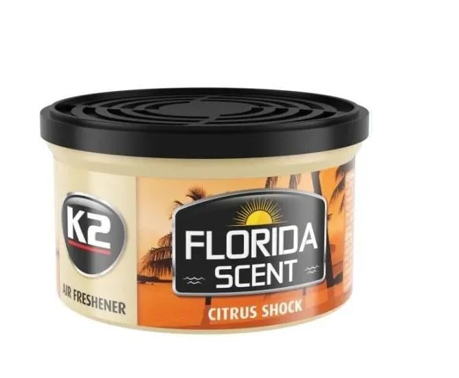 Ароматизатор для салона авто K2 Florida Scent Цитрус 42 г (V87GRA)