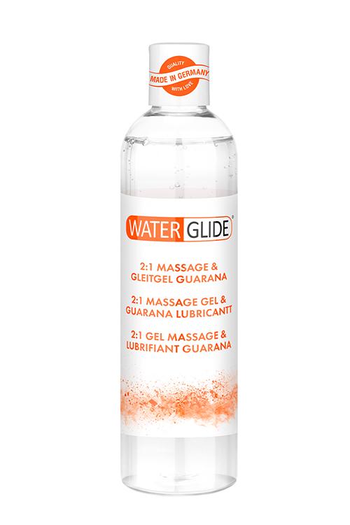 Лубрикант та масажний гель Waterglide Guarana 300 мл стимулюючий