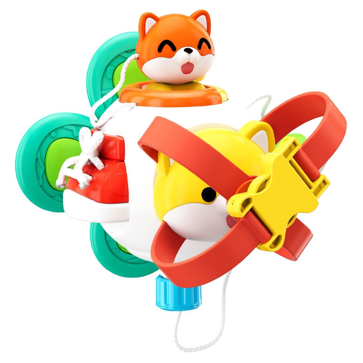 Бізікуб дитячий Лисичка 6в1 розвиваючий (2315472314)