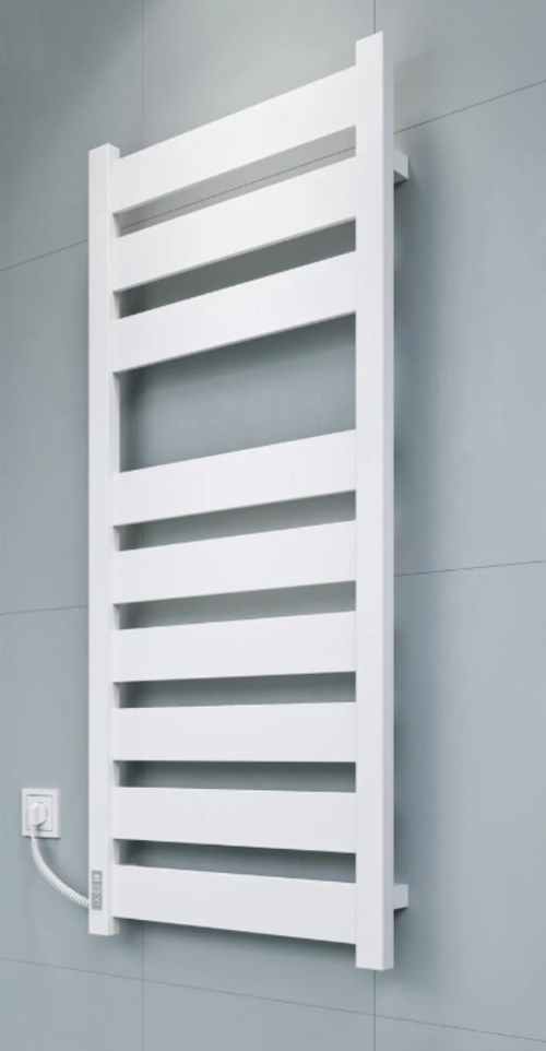 Полотенцесушитель электрический KOSSER EL Волс 800х500 мм Белый (KSR-ДВЛ01ELW)