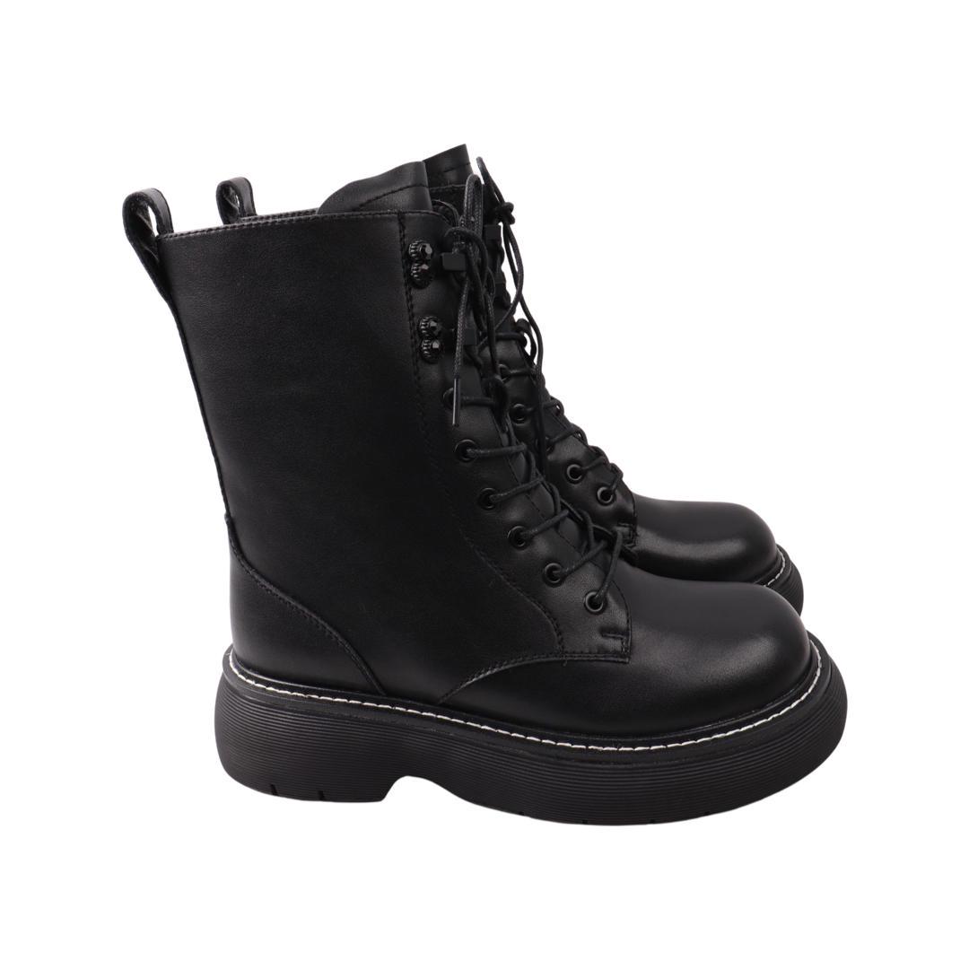 Ботинки женские Oeego 126-22ZHC натуральная кожа р. 40 Черный (29183860)