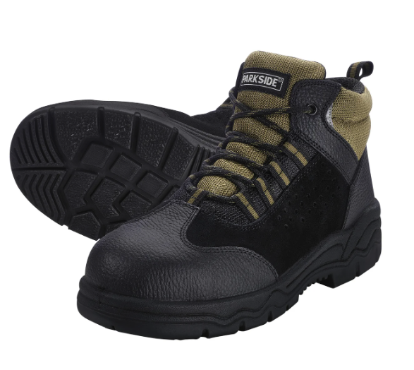 Рабочие ботинки PARKSIDE S3 стальная носовая часть и антипрокалывающая подошва/ударопрочная PU р. 43 (parkside - 1)