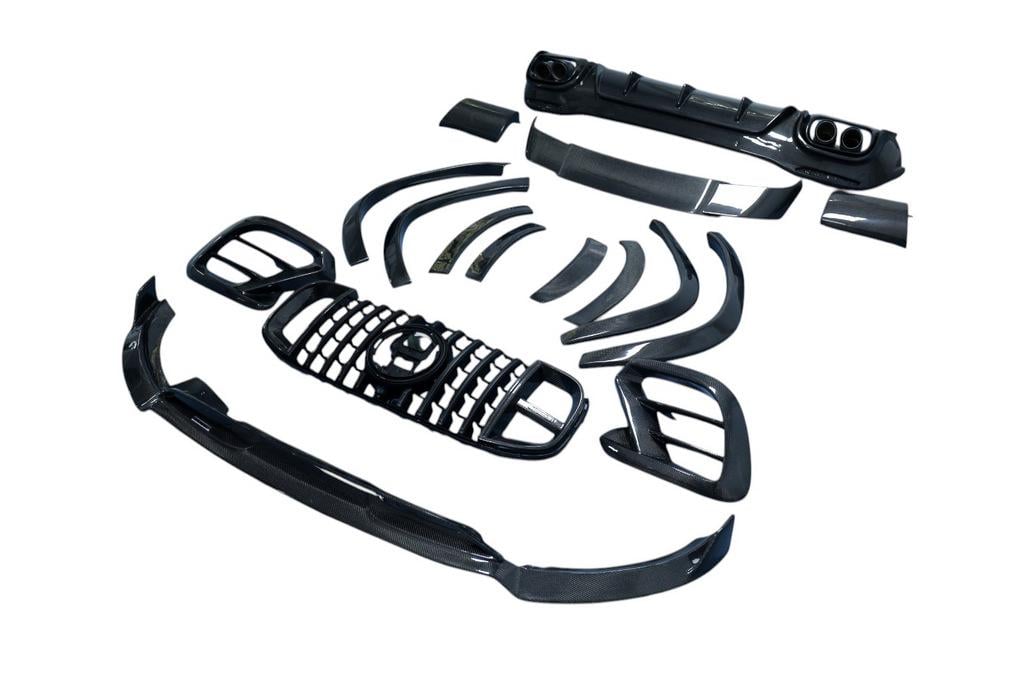 Комплект обвесов GBT GLS900 BRB для GLS63 для Mercedes GLS X167 2019- гг. Черный (147065)