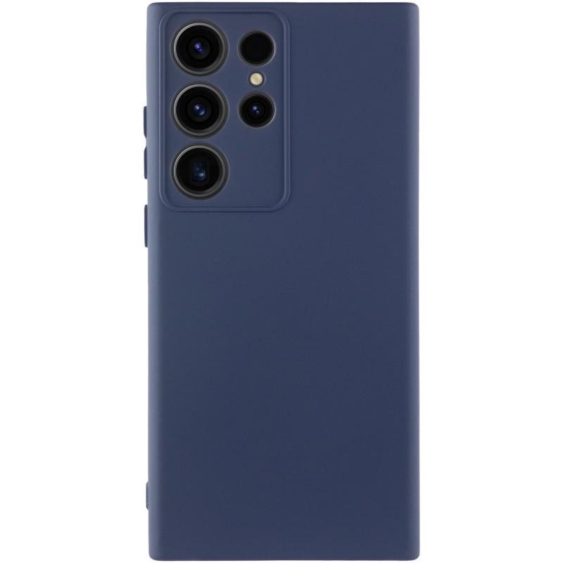 Противоударный чехол Silicone Cover Lakshmi Full Camera (AA) для Samsung Galaxy S23 Ultra синий