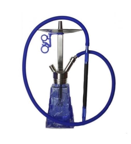 Кальян AMY Deluxe SS 18.02 Crystalica Mini на 1 персону 60 см Синий (1117324720)