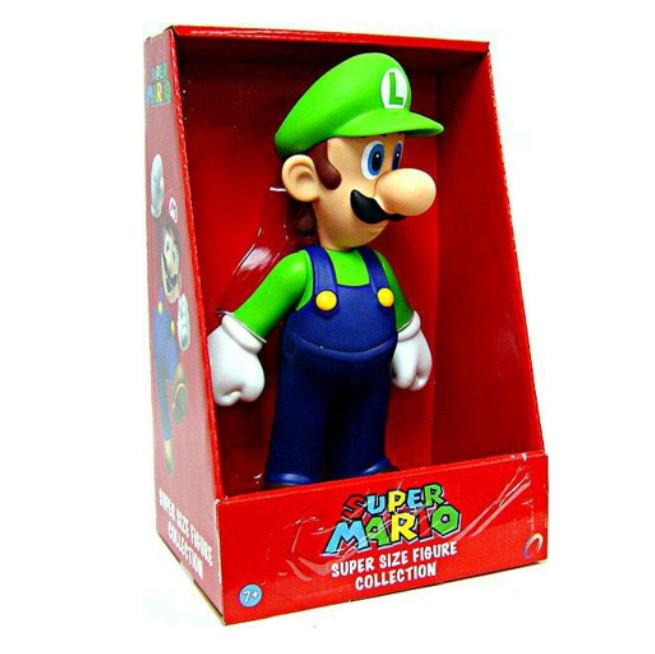 Фигурка Super Mario Луиджи 25 см ПВХ Зеленый