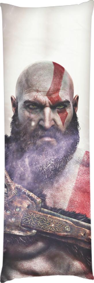 Подушка дакимакура God of War 2 60x180 см (14094328)