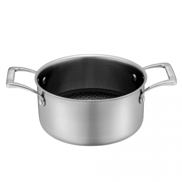 Кастрюля Maestro из нержавеющей стали со стеклянной крышкой 3,1 л 20 см (f7ca86bb) - фото 2 Кастрюля Maestro из нержавеющей стали со стеклянной крышкой 3,1 л 20 см (f7ca86bb) - фото 2