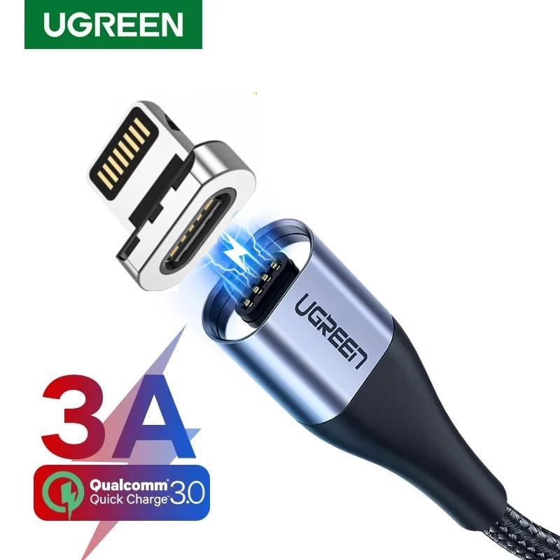 Кабель магнітний Ugreen USB-Lightning 100 см (25397395) - фото 6 Кабель магнітний Ugreen USB-Lightning 100 см (25397395) - фото 6