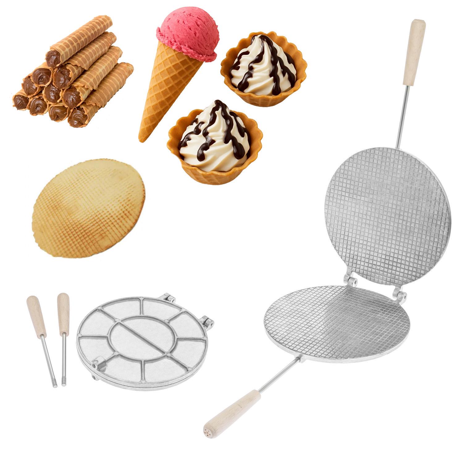 Форма вафельниця для випікання 210 мм (84031) - фото 3 Форма вафельниця для випікання 210 мм (84031) - фото 3