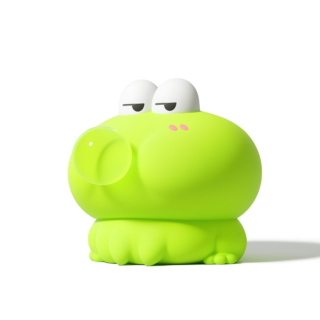 Антистесс жабка Зеленый (0250)