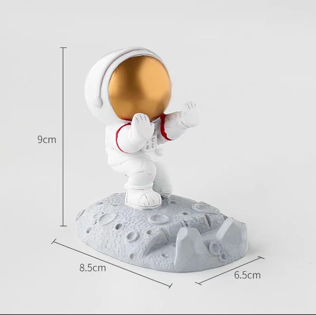 Підставка для смартфона RT-001A Астронавт у подарунковій коробці Gold (137116) - фото 5