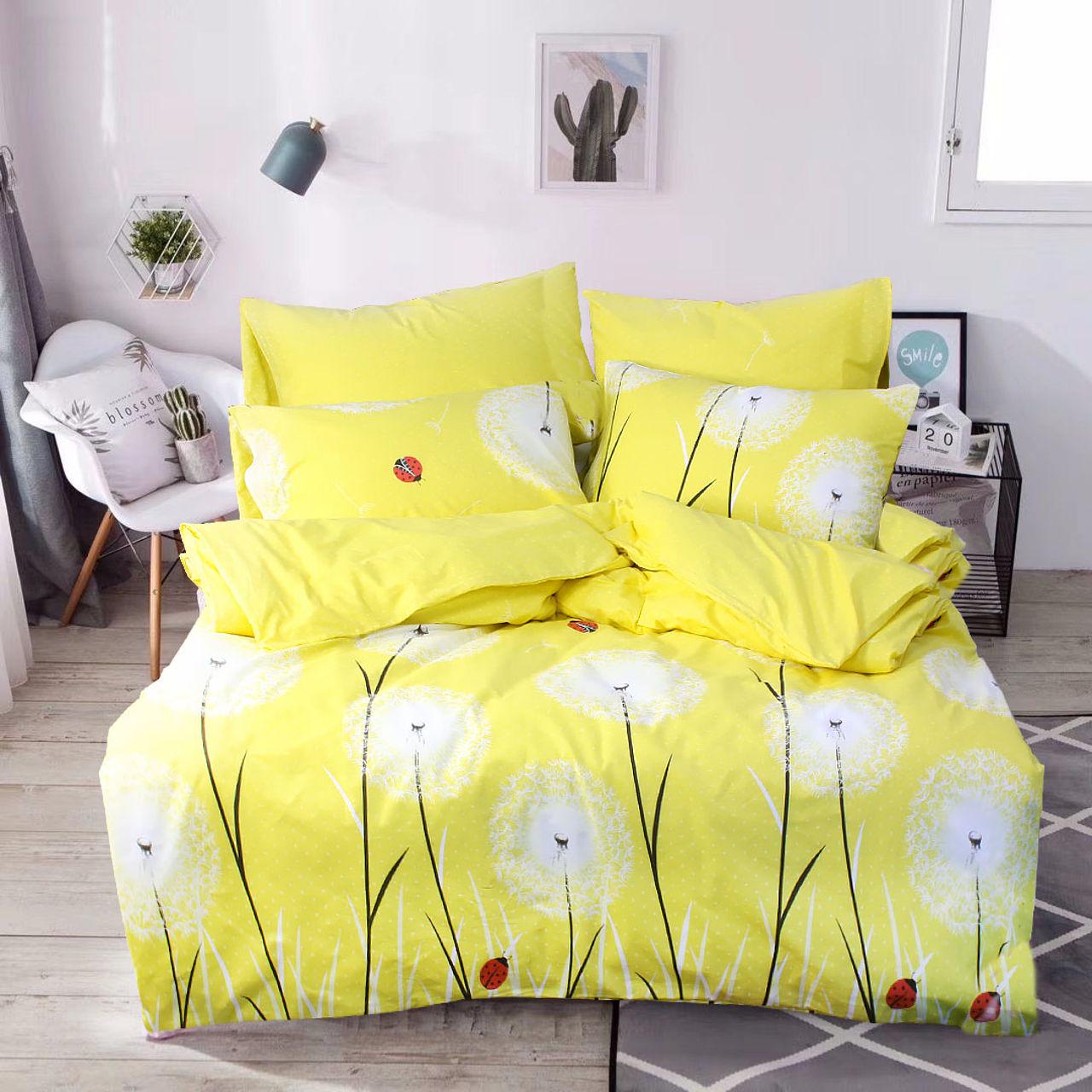 Простынь Т0807 220x240 см Желтый/Белый (151439)