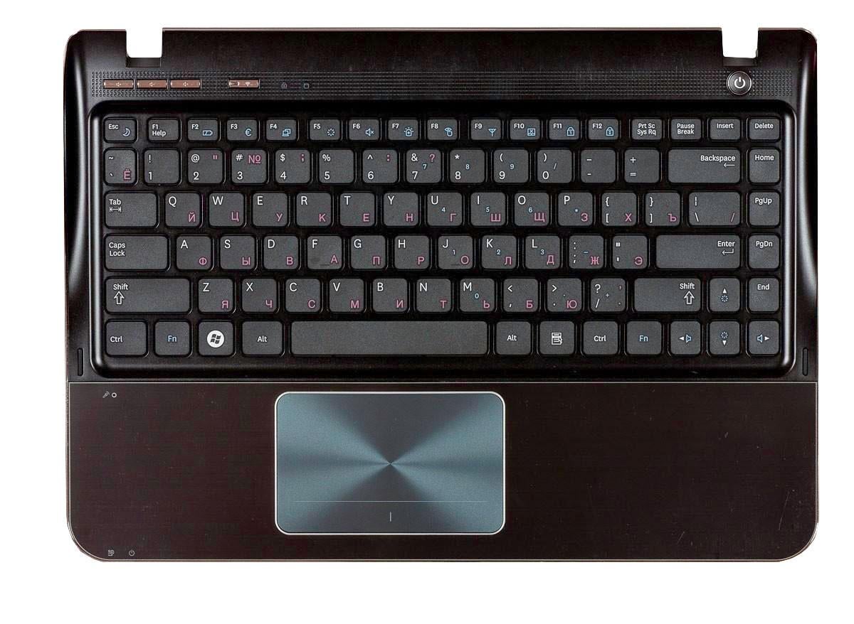 Клавиатура для ноутбука Samsung SF310 Black TopCase Black