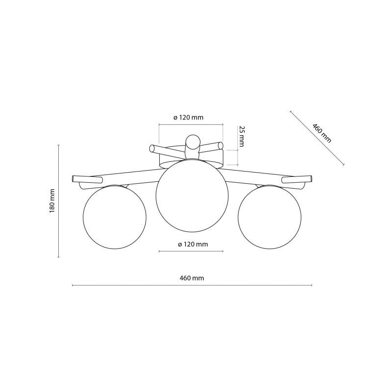 Люстра TK Lighting 5308 Sheron - фото 7