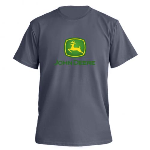 Футболка мужская Owi Premium John Deere logo XL Темно-серый (15009506-28-63795-XL)