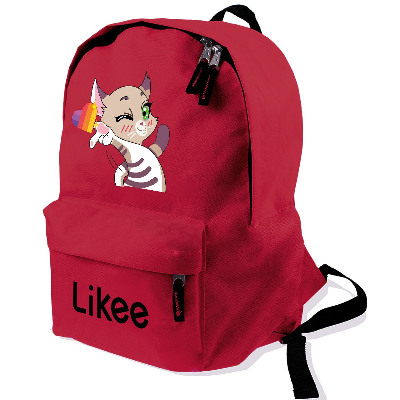 Рюкзак детский Likee Cat Красный (9263-1032-RD)