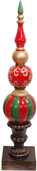 Новогодняя декоративная фигура Стэлла 125 см Красный/Зеленый (BD-837-217)