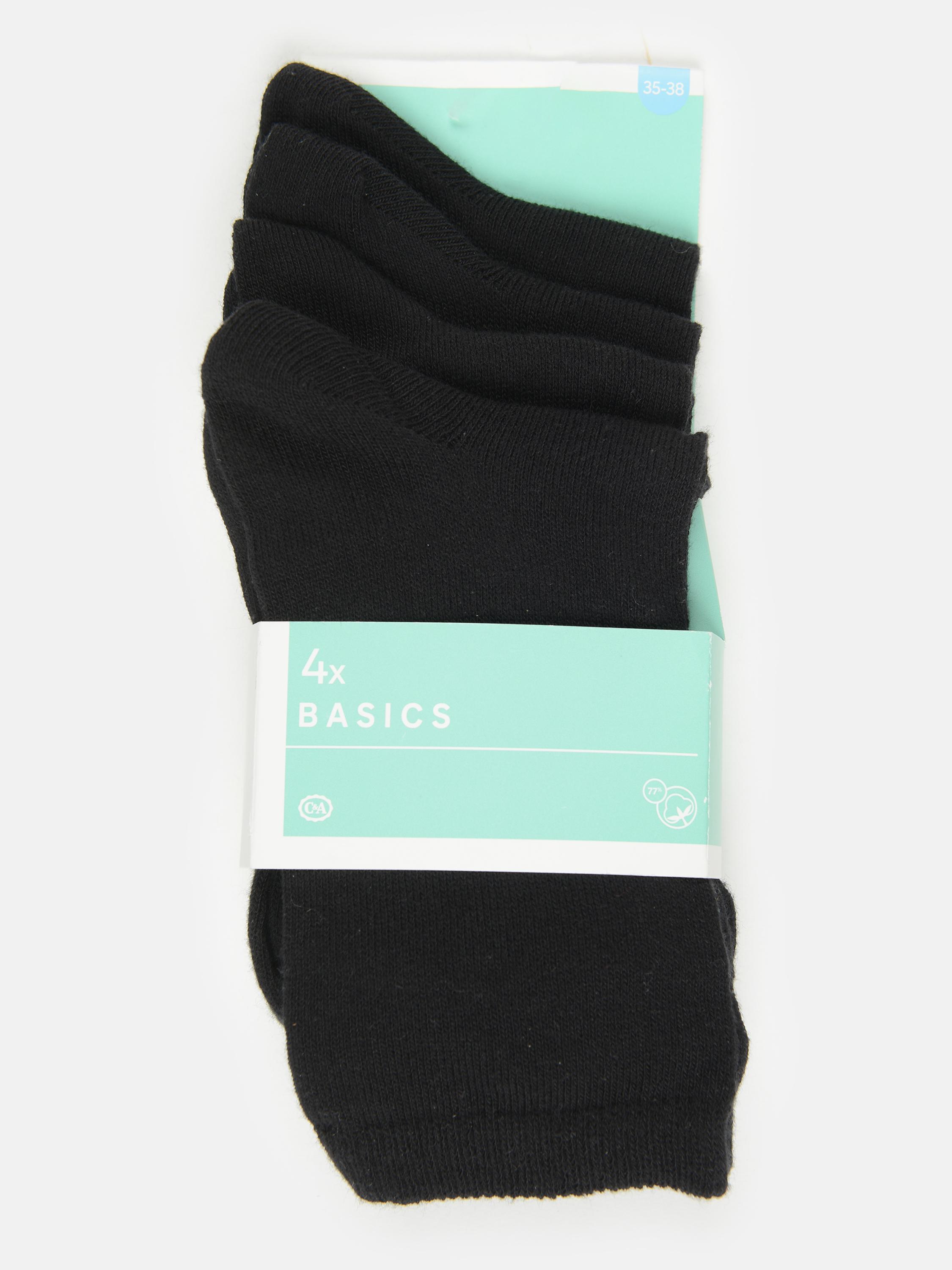 Шкарпетки C&A р. 39-42 4 шт. Чорний (2252020229920)