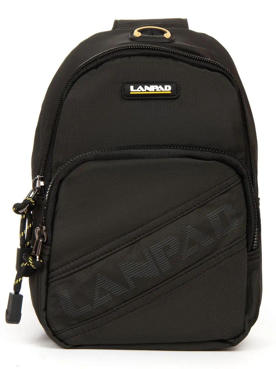 Сумка чоловіча Lanpad на плече Чорний (LAN15050 black)