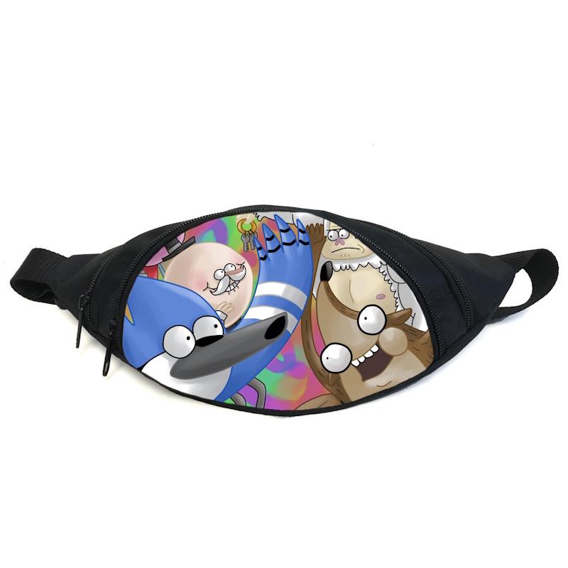 Поясная сумка-бананка Regular Show RS-015 Черный (2181713108) Поясная сумка-бананка Regular Show RS-015 Черный (2181713108)