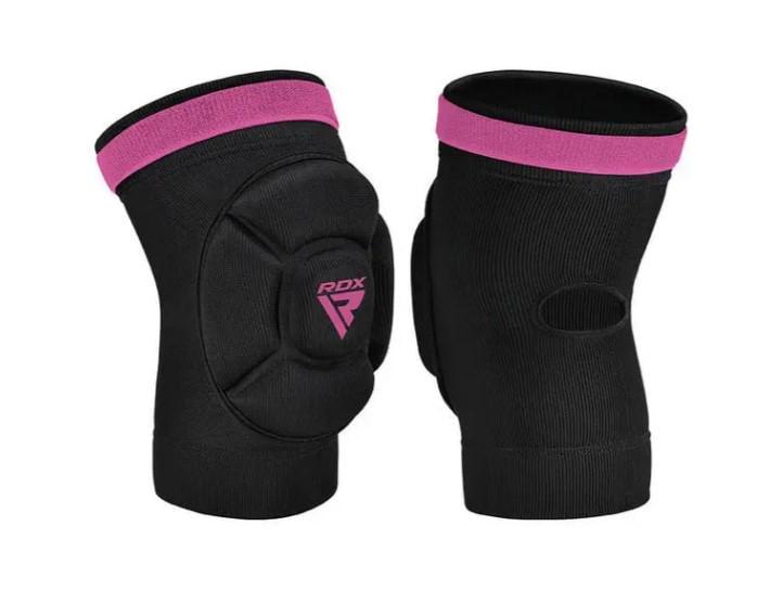 Наколінники спортивні RDX HOSIERY KNEE FOAM K5 пара S Black/Pink (HYP-K5-BP-S) - фото 3