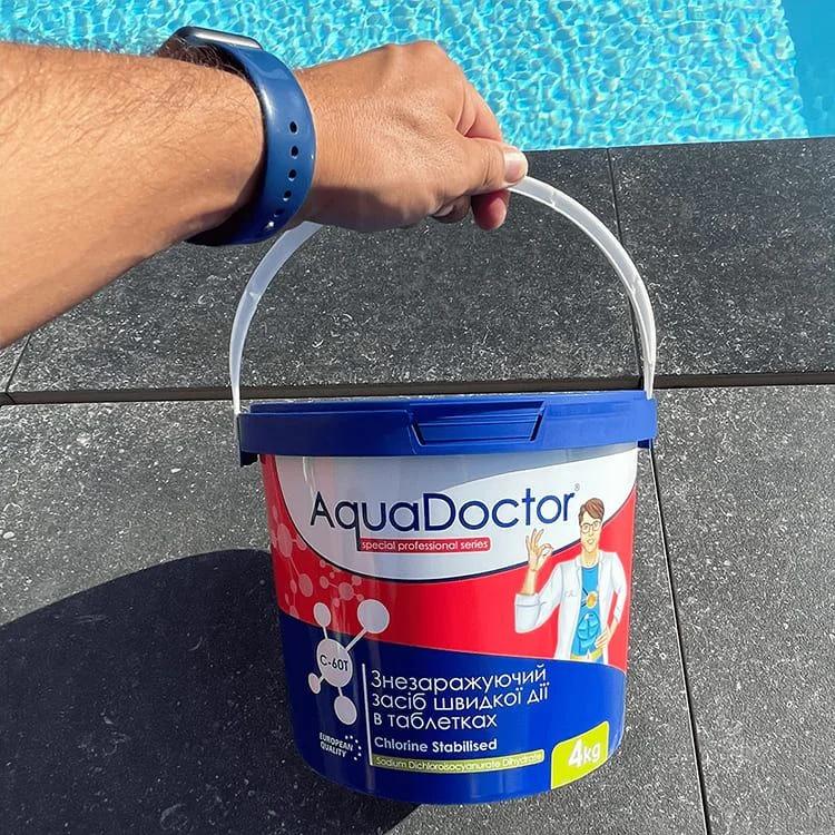 Хлор в таблетках AquaDoctor 0,9 кг (C-60T) - фото 2
