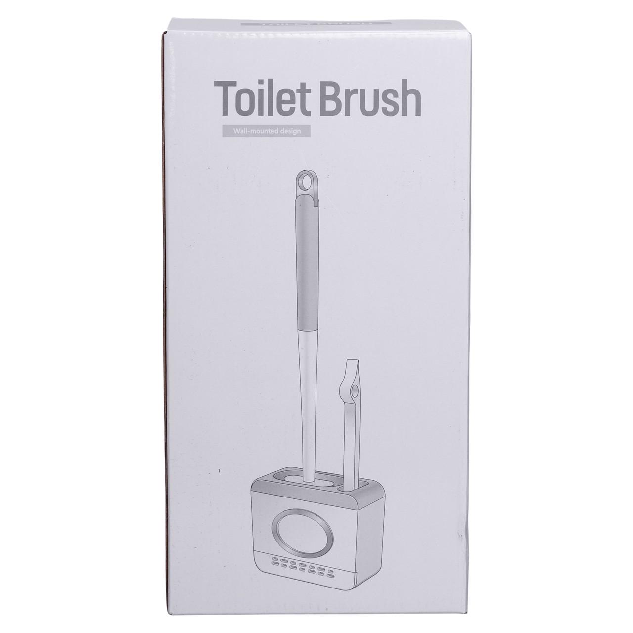 Єршик для туалета силіконовий настінний 13x5,5x42 см (HP-35015-48DG) - фото 10 Єршик для туалета силіконовий настінний 13x5,5x42 см (HP-35015-48DG) - фото 10