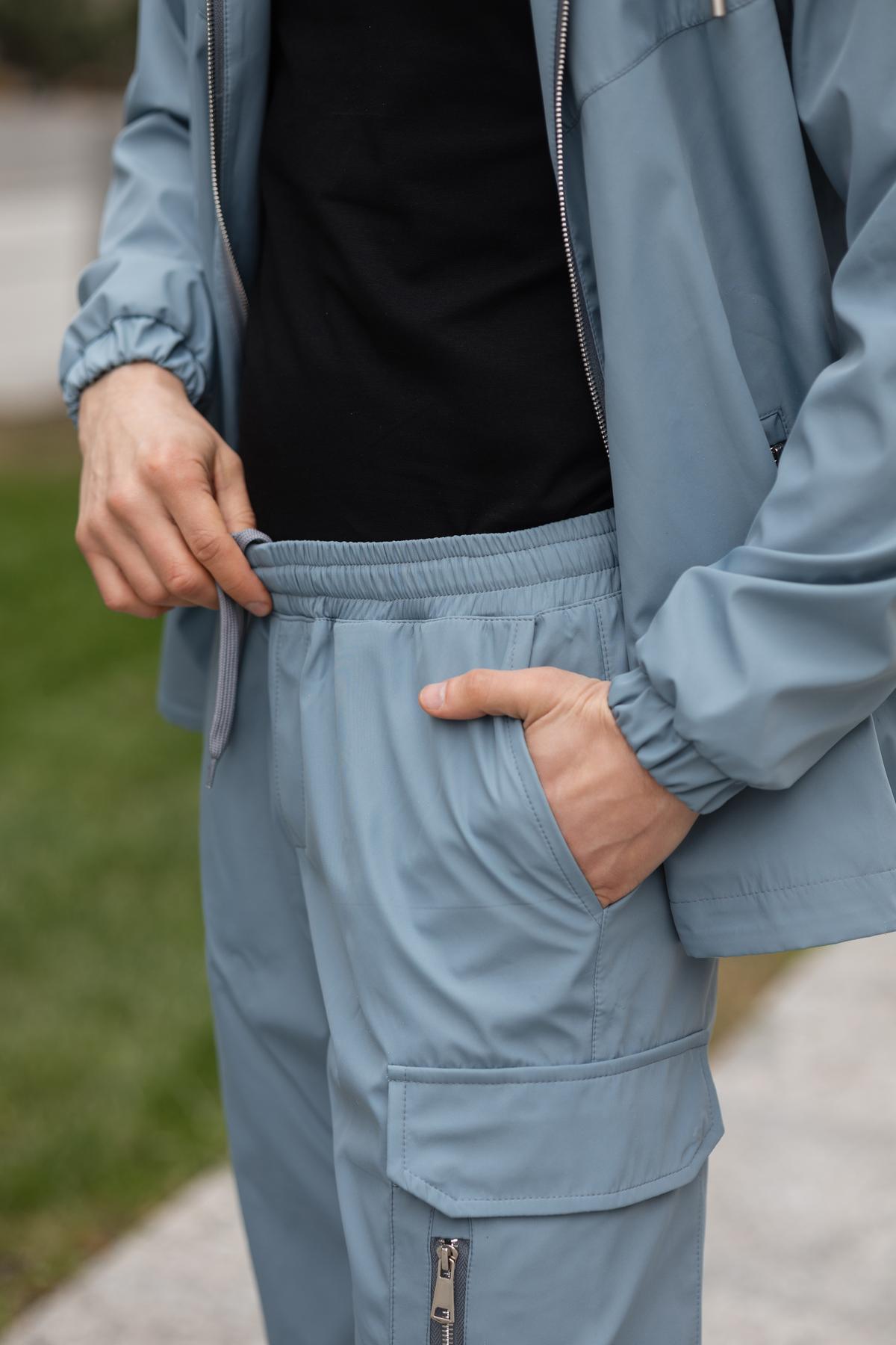 Костюм чоловічий Viter плащівка XXXL Блакитний (1618227087/3/6) - фото 7