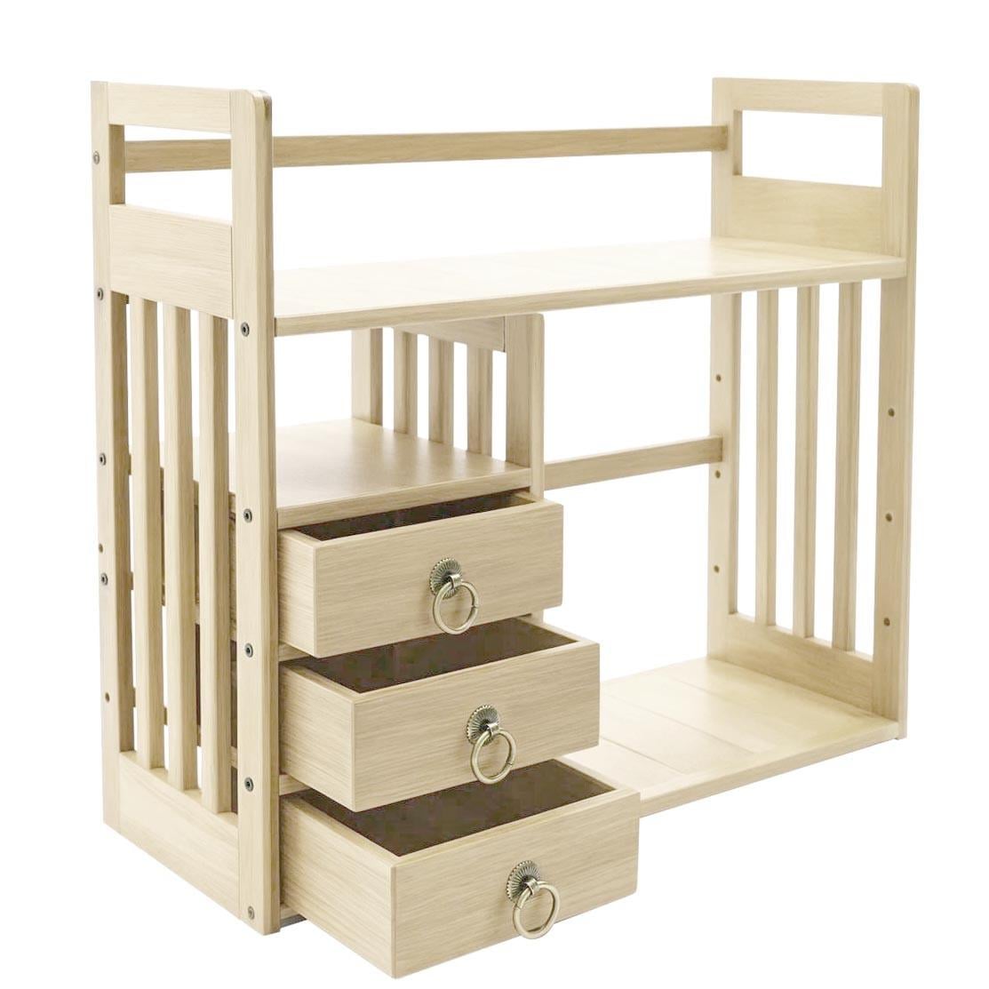 Полка книжная настольная из дерева Гериния Бланже (КПА-018101)