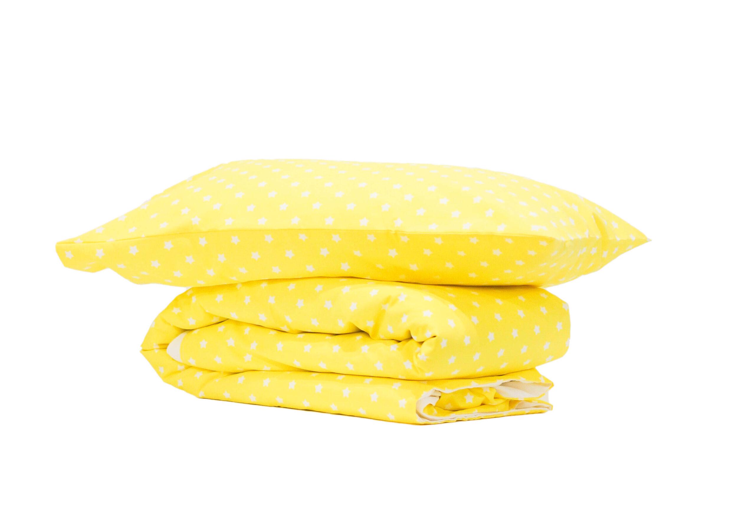 Підковдра та наволочка Lamon Yellow Stars (Lam101217)