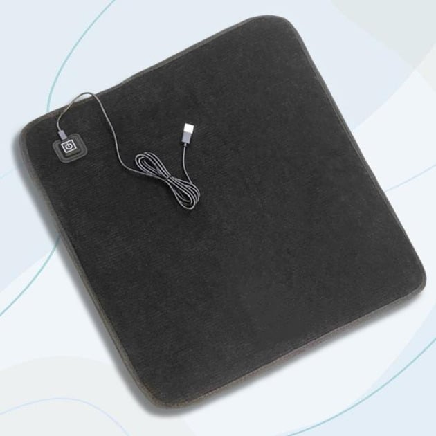 Електрична грілка usb для крісла/стільця/ніг 45х45 см Електрична грілка usb для крісла/стільця/ніг 45х45 см